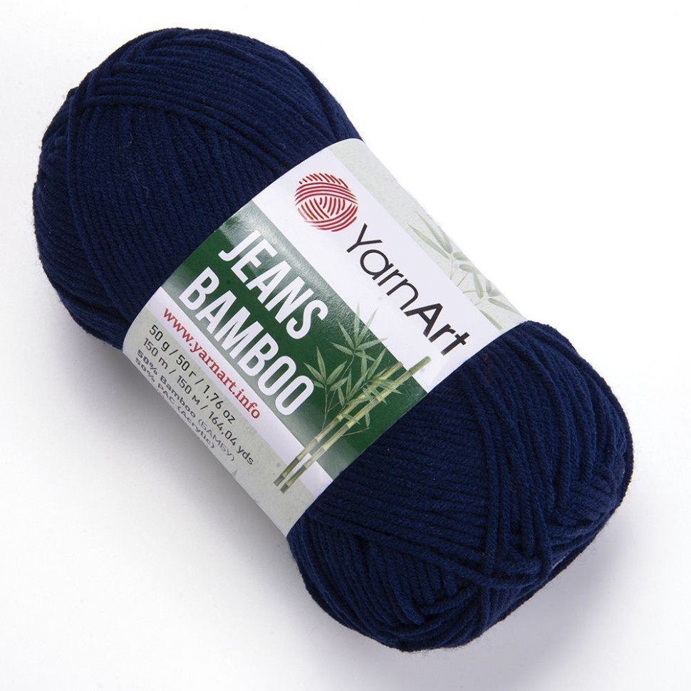 Jeans Bamboo YarnArt - 125 (т.синий)