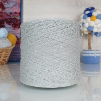 Kolibri с пайетками - 058 (св.серый с прозр.пайет)