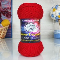 Белый леопард - 2221 (красный)