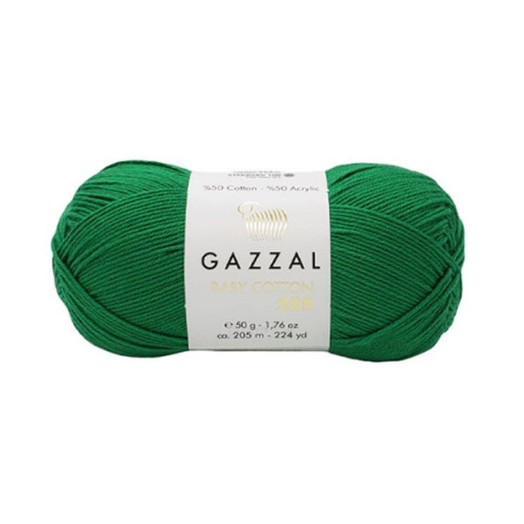Baby Cotton 205 Gazzal - 537 (яр.зелень)