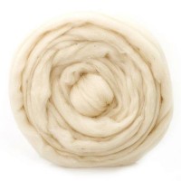 Сливер из тон/шерсти (для валяния) - 166 (суровый (уп.100гр.)