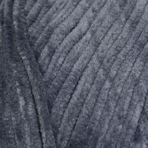 Пряжа Долфин файн (Jina) 2836  тем.серый