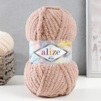 Пряжа &quot;Softy mega&quot; 100% микрополиэстер 70м/100гр (617 бежевый)