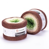 FLOWERS MOONLIGHT - 3272 (коричн/беж/зеленый)