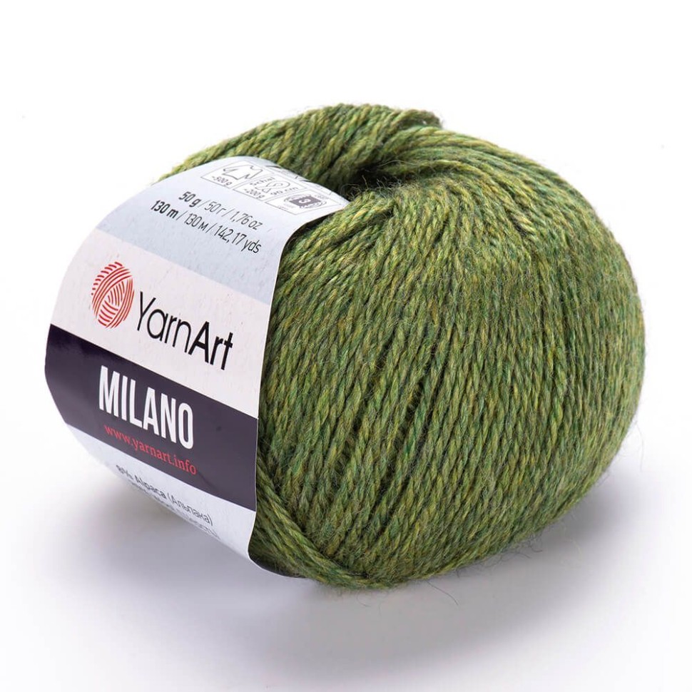 Milano (YarnArt) - 865 (зеленый)