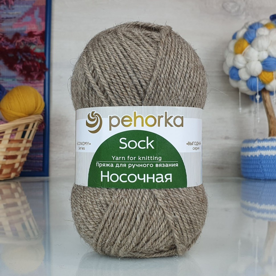 Носочная (Пехорка) - 371 (Натур.серый)