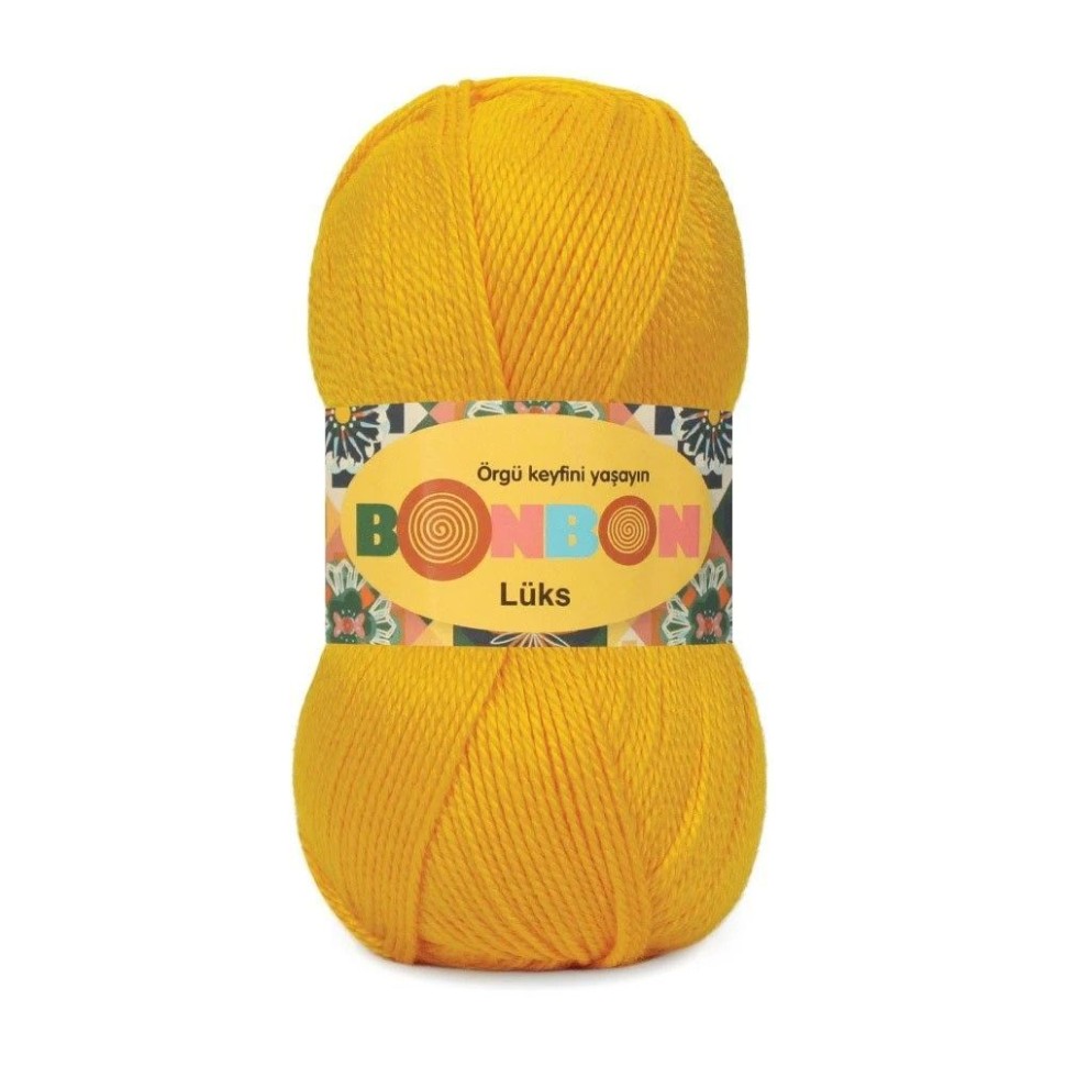 Bonbon luks Nako - 98598 (яр.желтый)