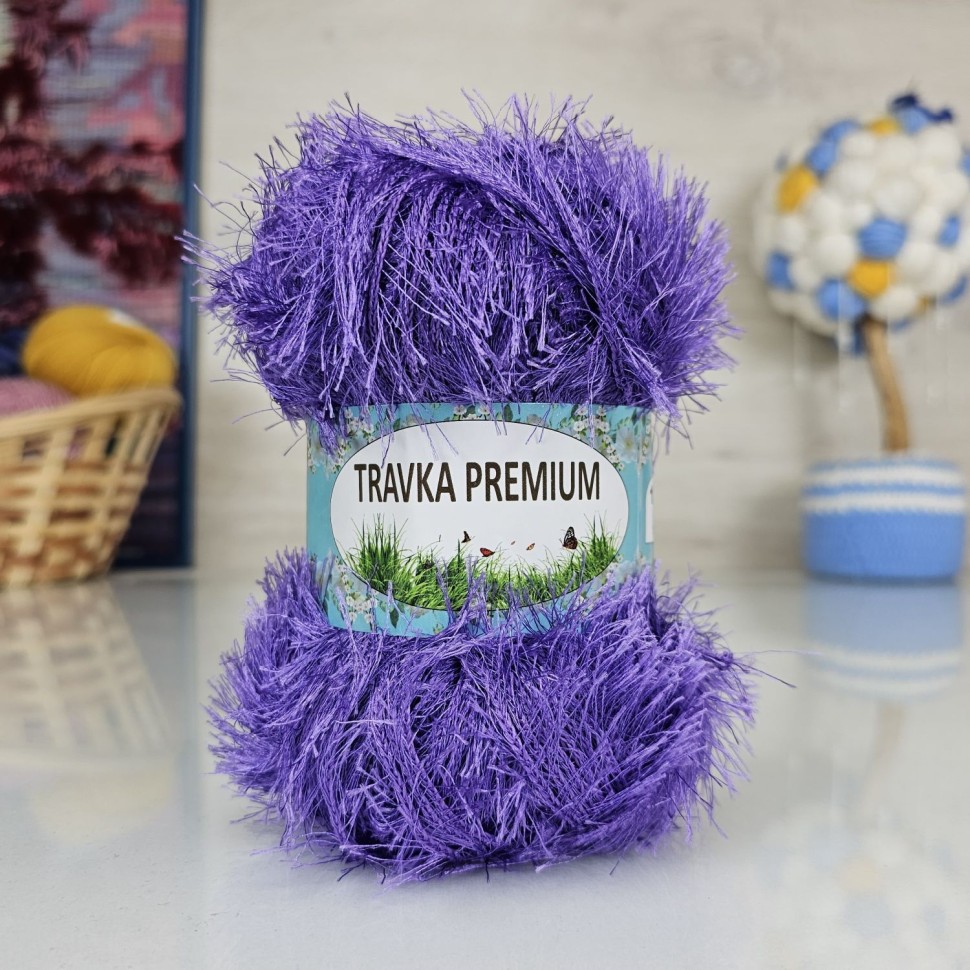 Травка премиум (JINA) - 25 (сиреневый)