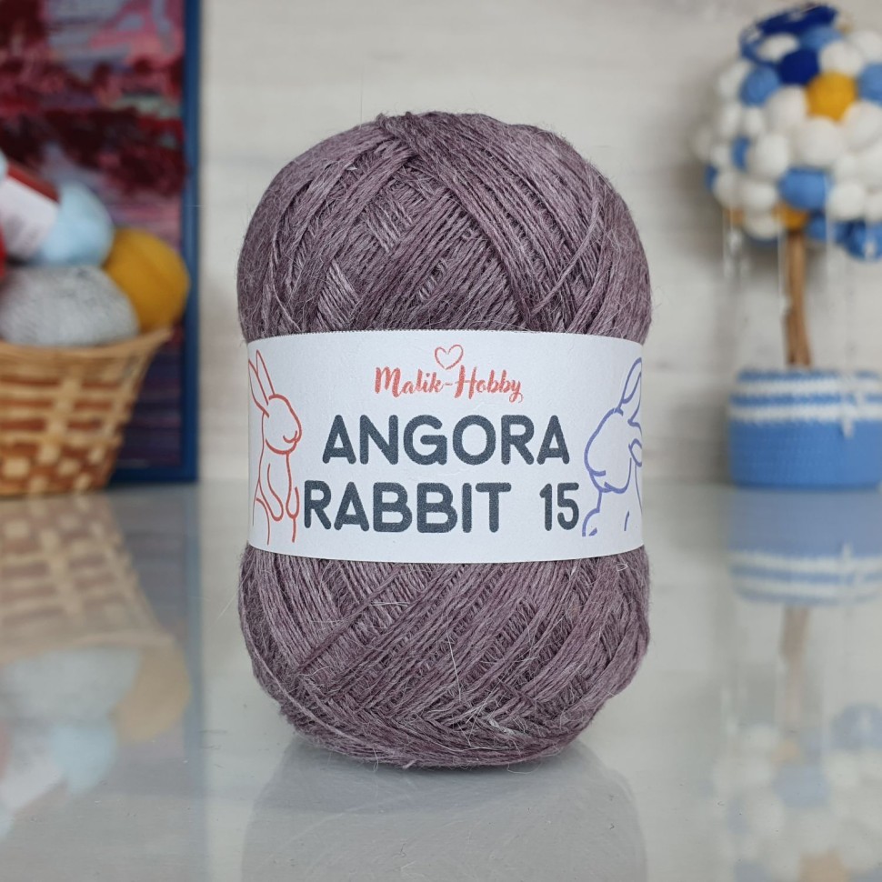 Angora Rabbit 15 - 048 (серая брусника)