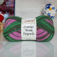 Premier wool color Lanoso - 003 (розов/зелен)