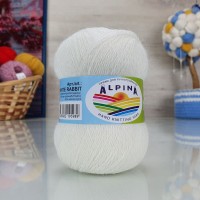WHITE RABBIT, ALPINA - 201 (белый)