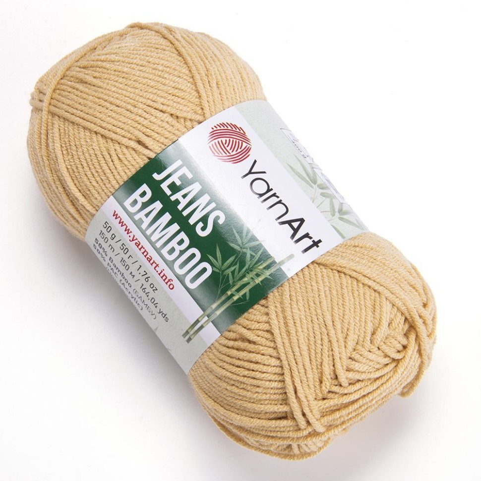 Jeans Bamboo YarnArt - 130 (песочный)