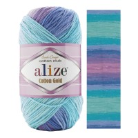 COTTON GOLD BATIK - 4531 (неж.бир/сир/сух.роза)