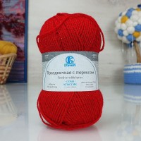 Праздничная с люрексом Камтекс - 046 (красный)