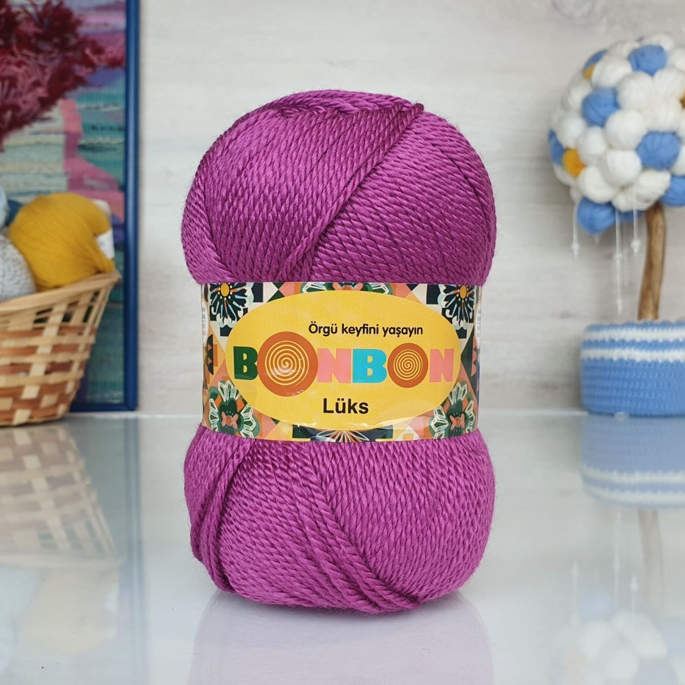 Bonbon luks Nako - 98675 (сухая роза)