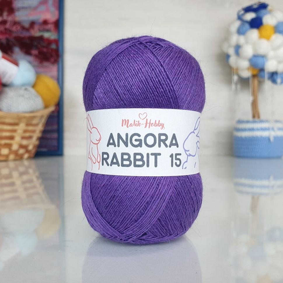 Angora Rabbit 15 - 050 (ярко-фиолетовый)