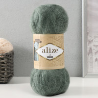 Пряжа &quot;3 Season&quot; 51% акрил, 25% мохер, 24% шерсть 500м/100гр (180-зелёный миндаль)