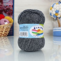 WHITE RABBIT, ALPINA - 203 (тем.серый меланж)