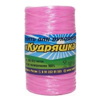 Нить для рукоделия "Кудряшка" "500гр." - 019 (маджента)