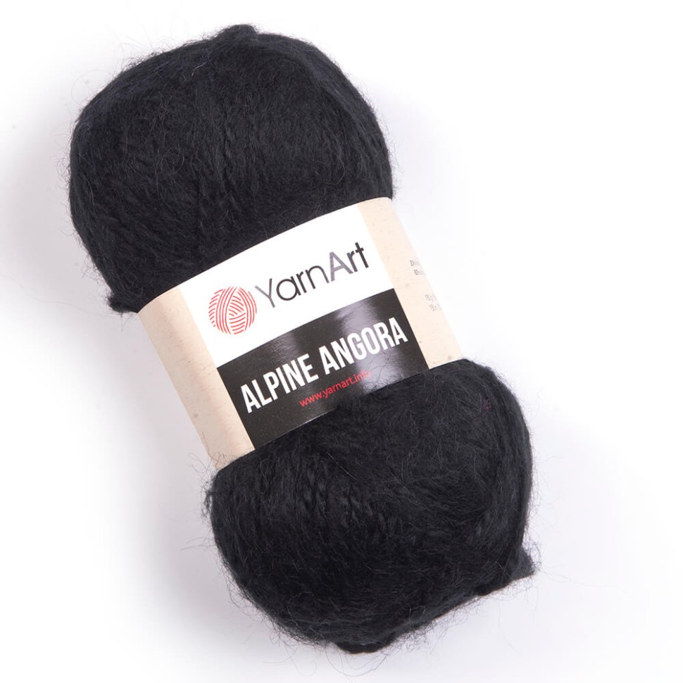 Alpine Angora (YarnArt) - 331 (черный)