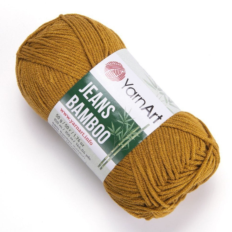 Jeans Bamboo YarnArt - 131 (горчица)