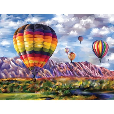 Алмазная мозаика на подрамнике 30x40 с полным заполнением «Шары» Алмазная мозаика на подрамнике 30x40 с полным заполнением «Шары»