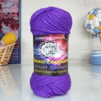 Белый леопард - 231 (т.сирень)