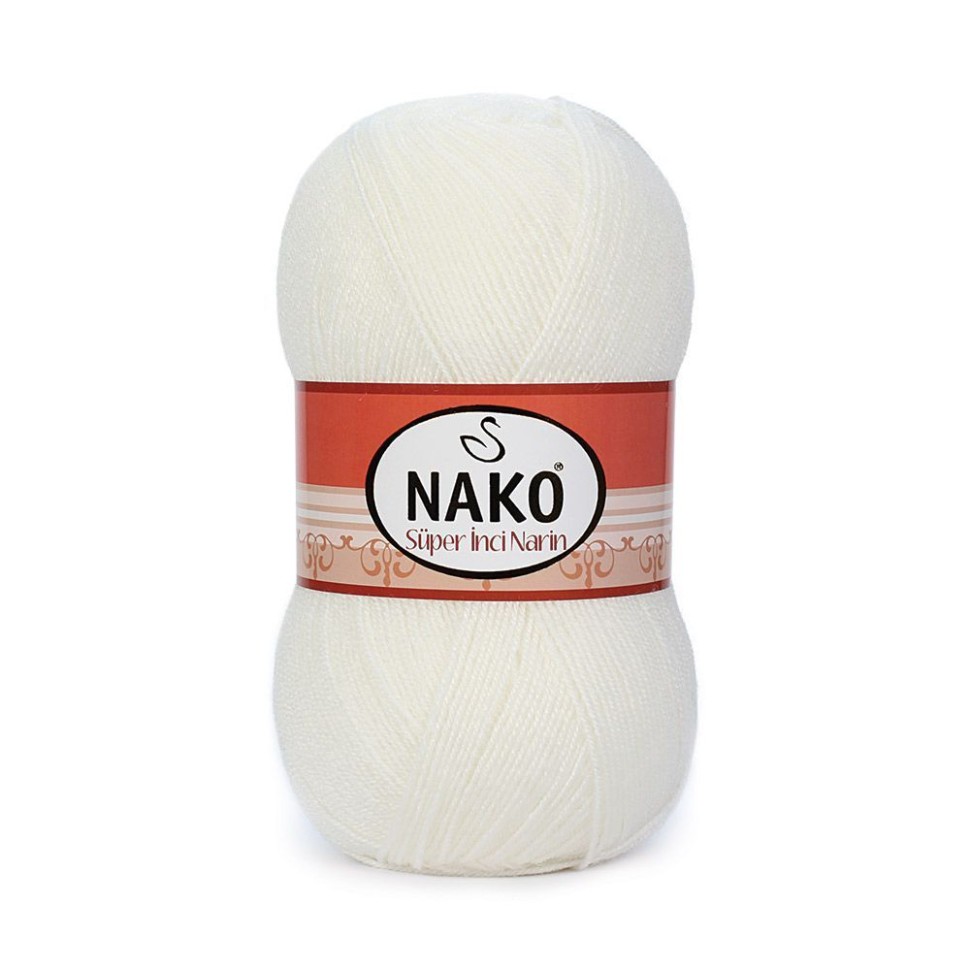 Super Inci Narin, Nako - 208 (белый)