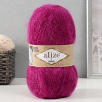 Пряжа &quot;3 Season&quot; 51% акрил, 25% мохер, 24% шерсть 500м/100гр (209-фуксия)