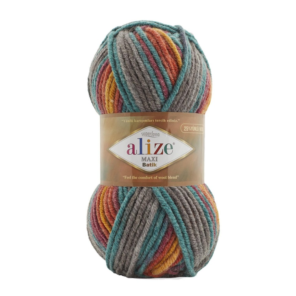 Superlana maxi batik, Alize - 7830 (принт)
