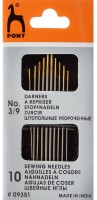 09351 Иглы универсальные 10шт. разм.3-9
