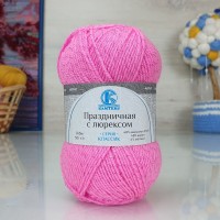 Праздничная с люрексом Камтекс - 054 (розовый супер)