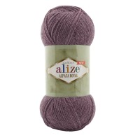 Alpaca royal new, Alize - 618 (сухая Роза)