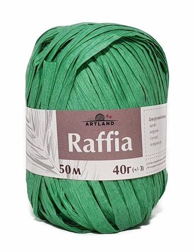 Пряжа Raffia (Artland) 11  мятно-зеленый