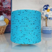 Kolibri с пайетками - 069 (бирюза с черными пает.)