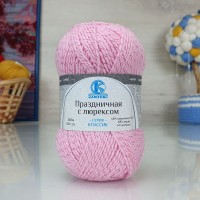 Праздничная с люрексом Камтекс - 055 (розов.св)