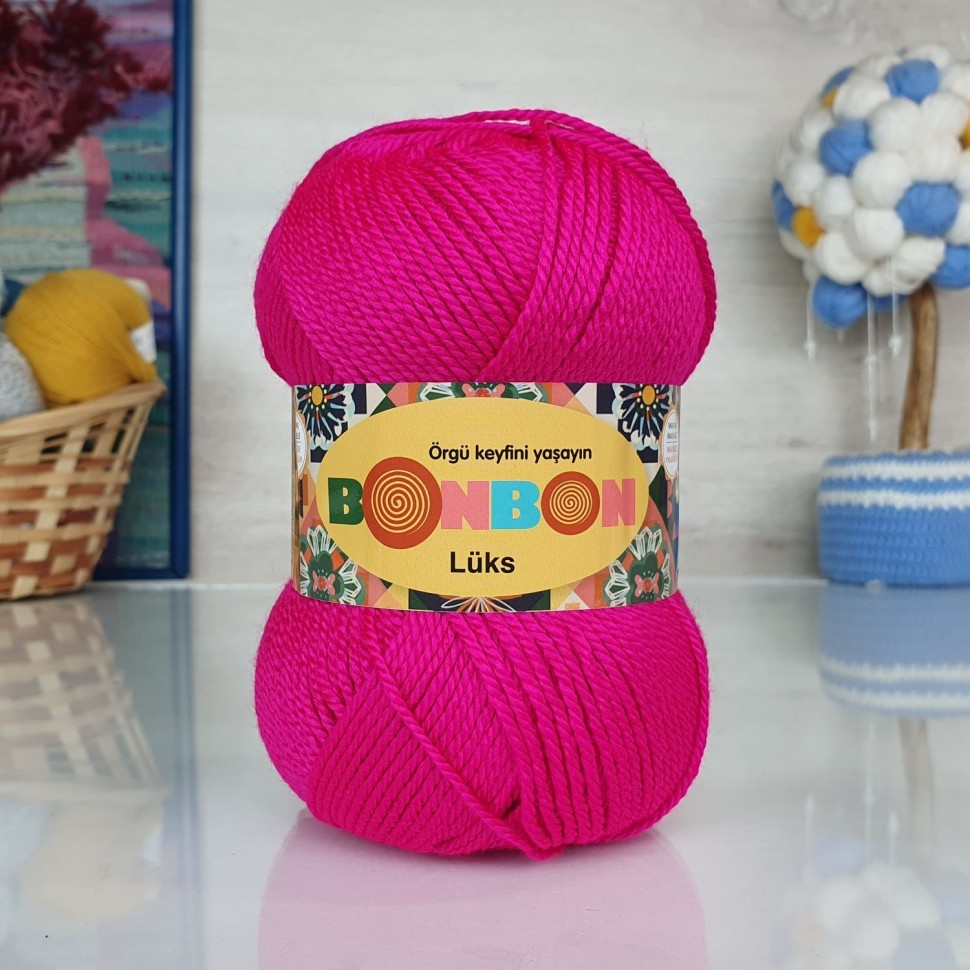Bonbon luks Nako - 98678 (фуксия)