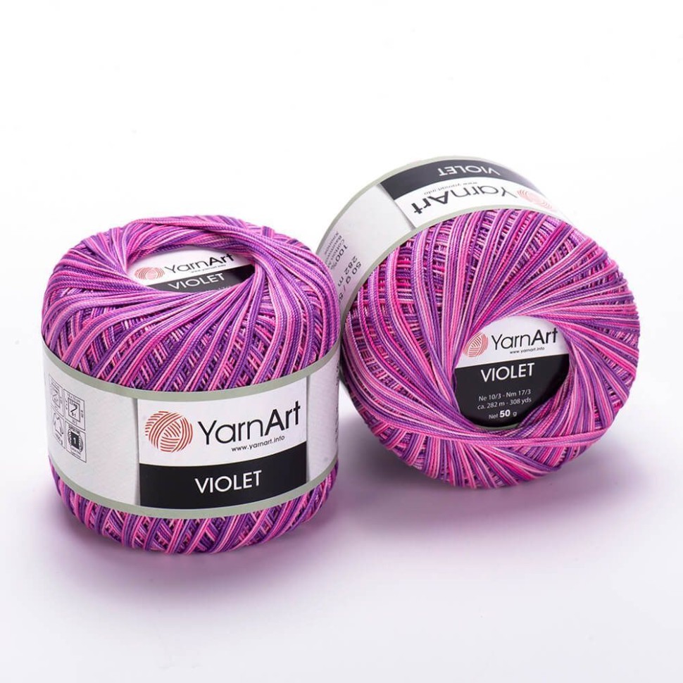 VIOLET MELANGE (YarnArt) - 508 (розов/сирен)