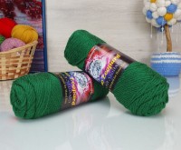 Белый леопард - 2416 (зеленый)