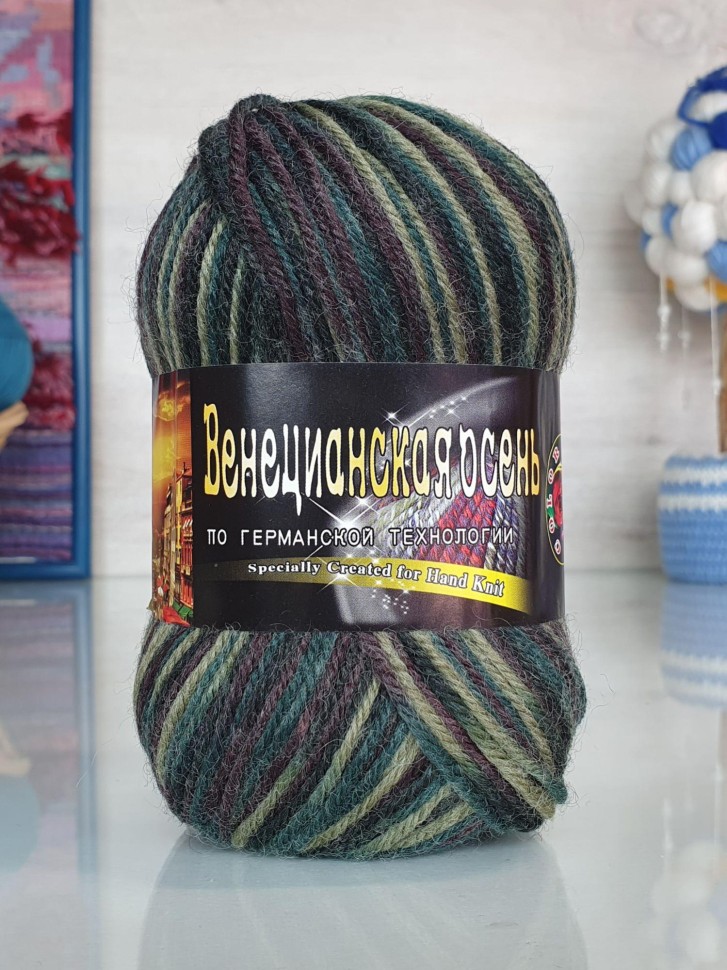ВЕНЕЦИАНСКАЯ ОСЕНЬ (COLOR-CITY) - 968 (корич/зелен/олив)