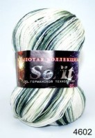 Софит - 4602 (т.зеленый-белый)