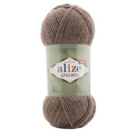 Alpaca royal new, Alize - 688 (кофе с молоком меланж)