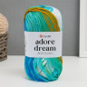 Пряжа "Adore Dream" 100% акрил антипиллинг 280м/100г (1059 синий-бирюза)