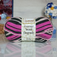 Premier wool color Lanoso - 014 (розов/серый)
