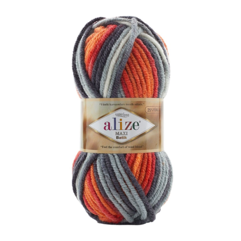Superlana maxi batik, Alize - 8020 (принт)