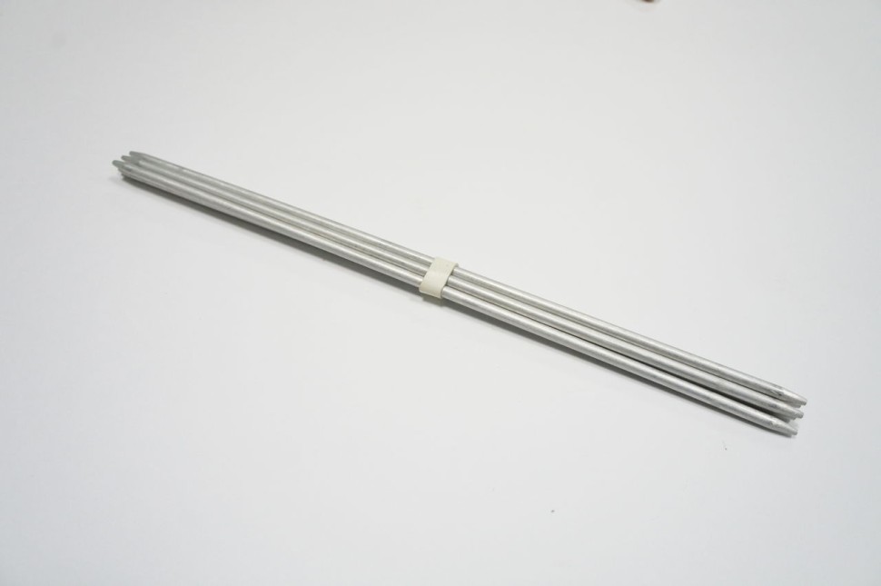 Спица вязальная 5-ти компл. ник. (УПП ВОС) С-160 (алюминий)  3.0 мм.