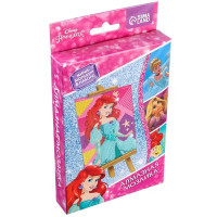 Алмазная мозаика для детей, 16 х 10,5 х 2 см &quot;Самая милая Ариель&quot;, Принцессы