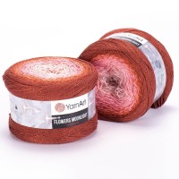 FLOWERS MOONLIGHT - 3288 (терракот-рыж)