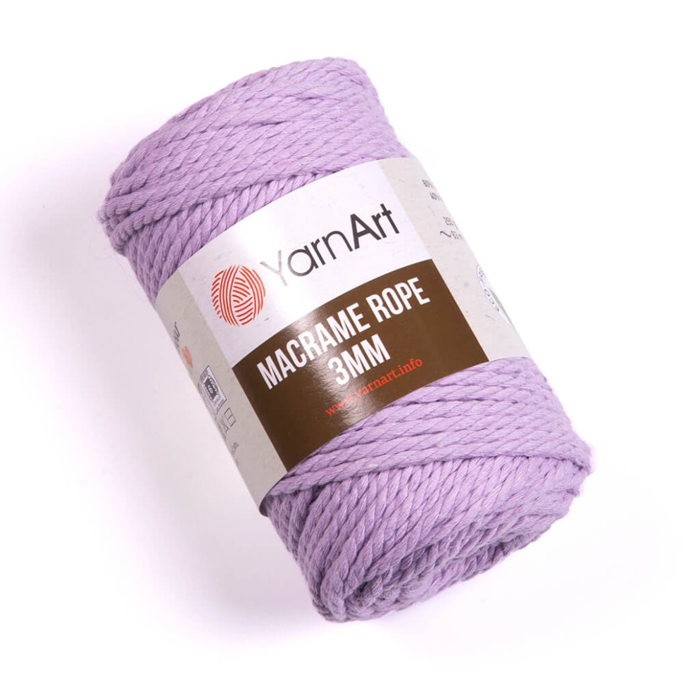 Macrame Rope 3mm - 765 (сирень)