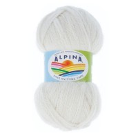 ALPACA TRENZA, ALPINA - 01 (белый (натуральный))